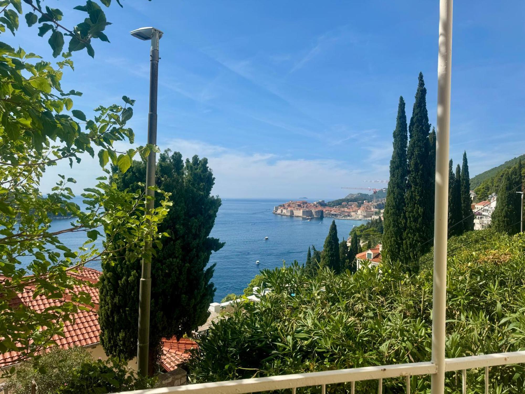 Perfect Sea View Terrace Apartment Zlatni Potok Dubrovník Exteriér fotografie